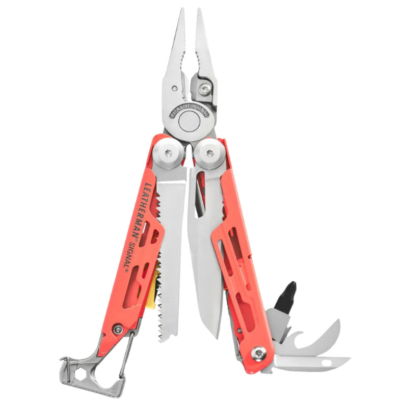 LEATHERMAN SIGNAL WITH STANDARD SHEATH - GUAVA