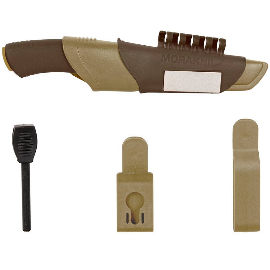 MORAKNIV® BUSHCRAFT SURVIVAL DESERT - STAINLESS STEEL (SAND) (ID 13033)
