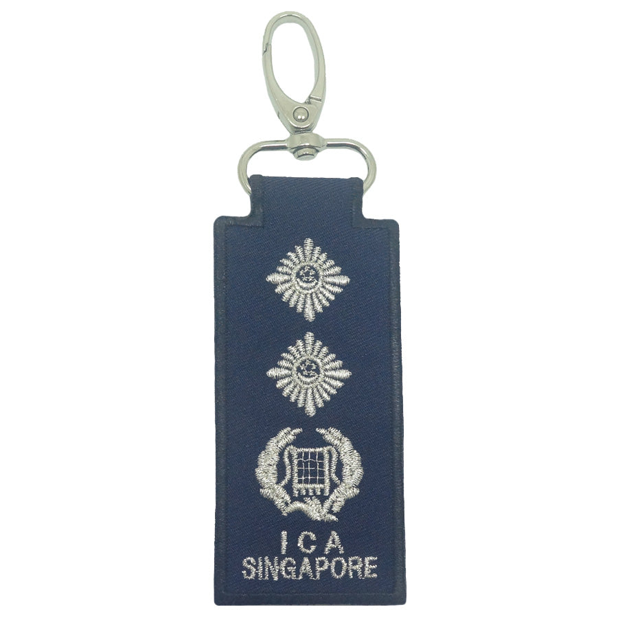 MINI ICA RANK KEYCHAIN - SENIOR ASSISTANT COMMISSIONER (SAC)