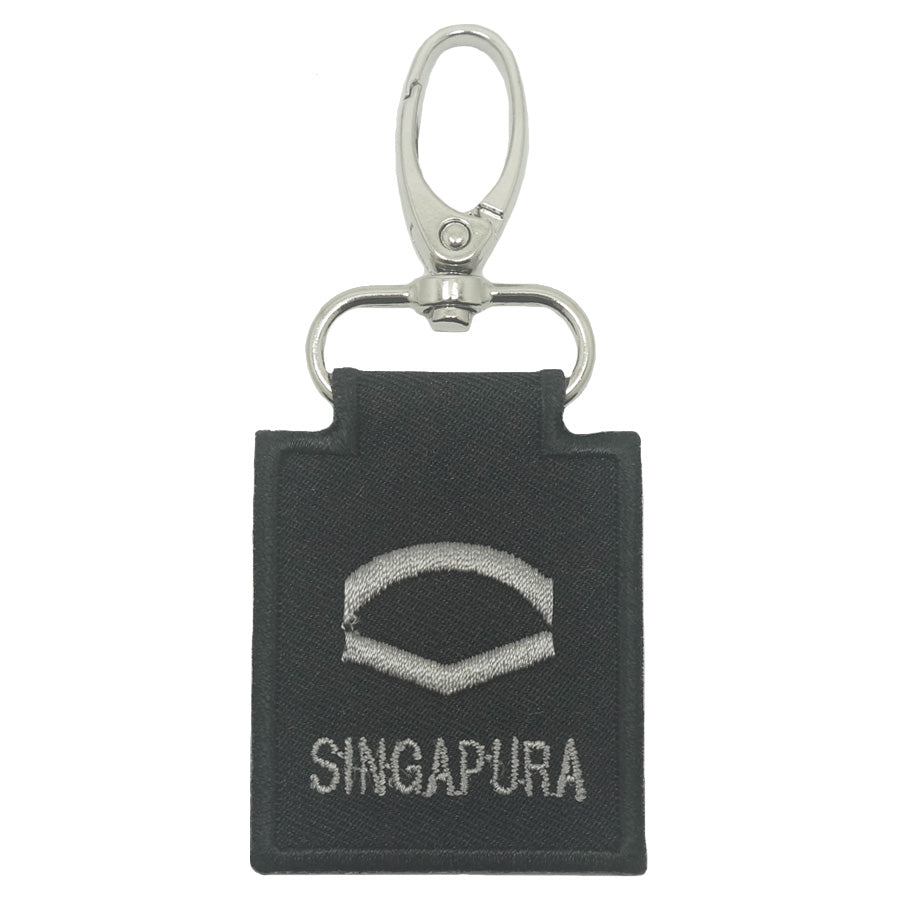 MINI SAF RANK KEYCHAIN - LCP (BLACK FOLIAGE)