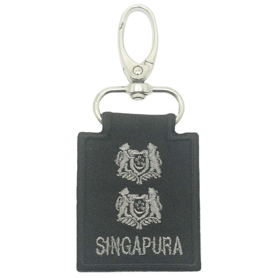 MINI SAF RANK KEYCHAIN - LTC (BLACK FOLIAGE)