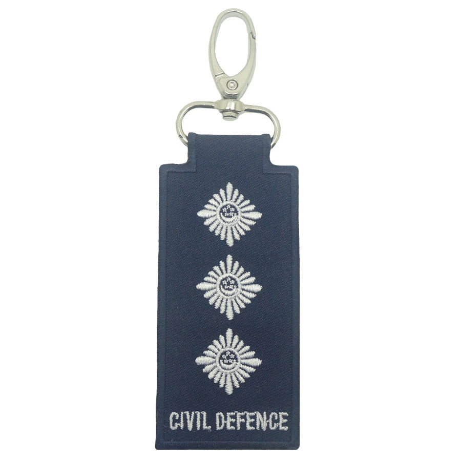MINI SCDF RANK KEYCHAIN - CAPTAIN (CPT)