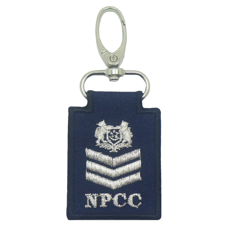 MINI NPCC RANK KEYCHAIN - STAFF SERGEANT (SSGT)