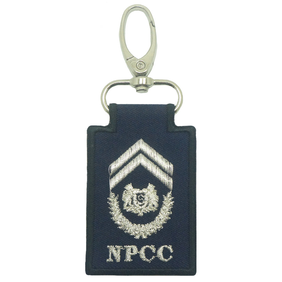 MINI NPCC RANK KEYCHAIN - STATION INSPECTOR (SI)