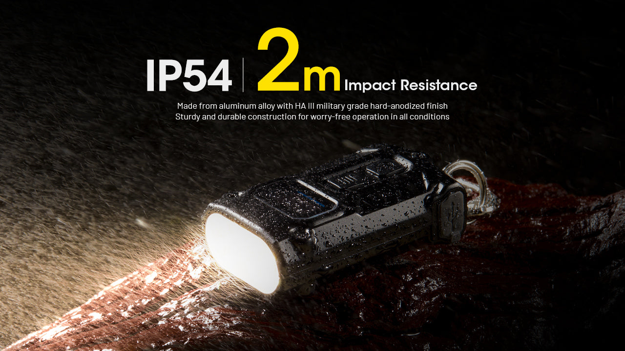 NITECORE TINI 3 - 600 LUMENS (BUILT-IN 330mAh LI-ION RECHARGEABLE BATTERY)