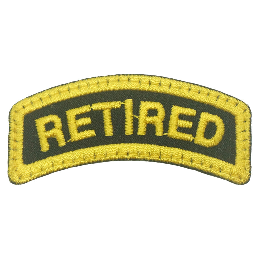 RETIRED TAB - BLACK YELLOW