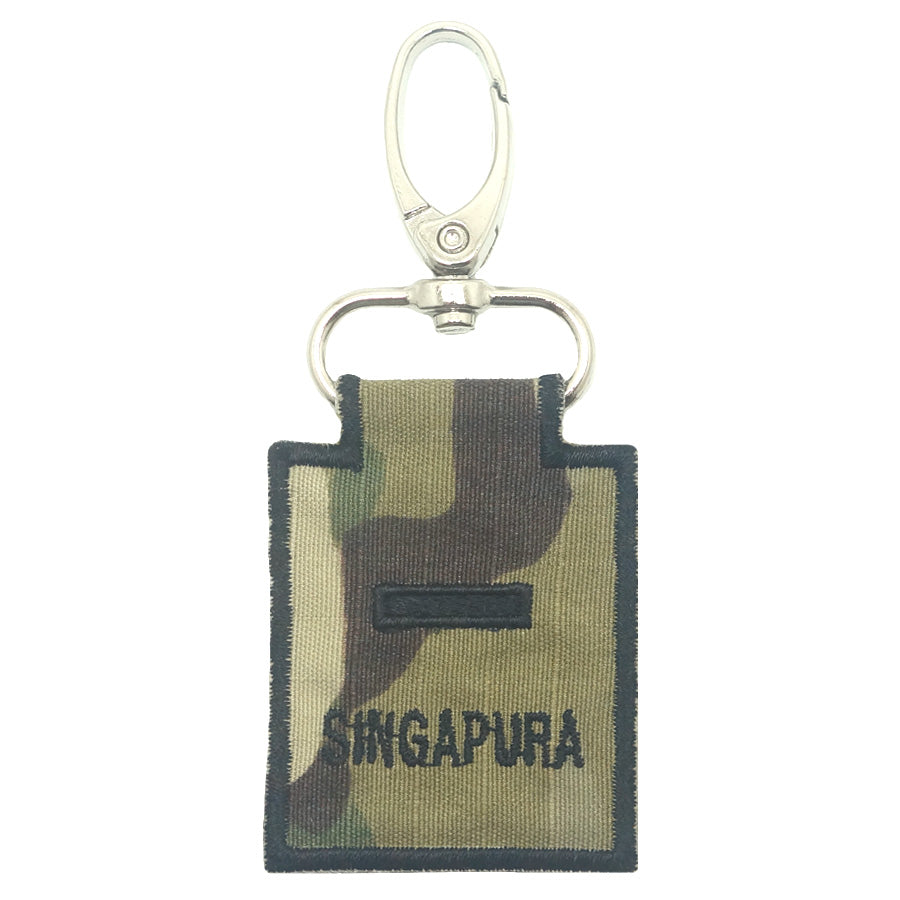 MINI SAF RANK KEYCHAIN - 2LT (MULTICAM)