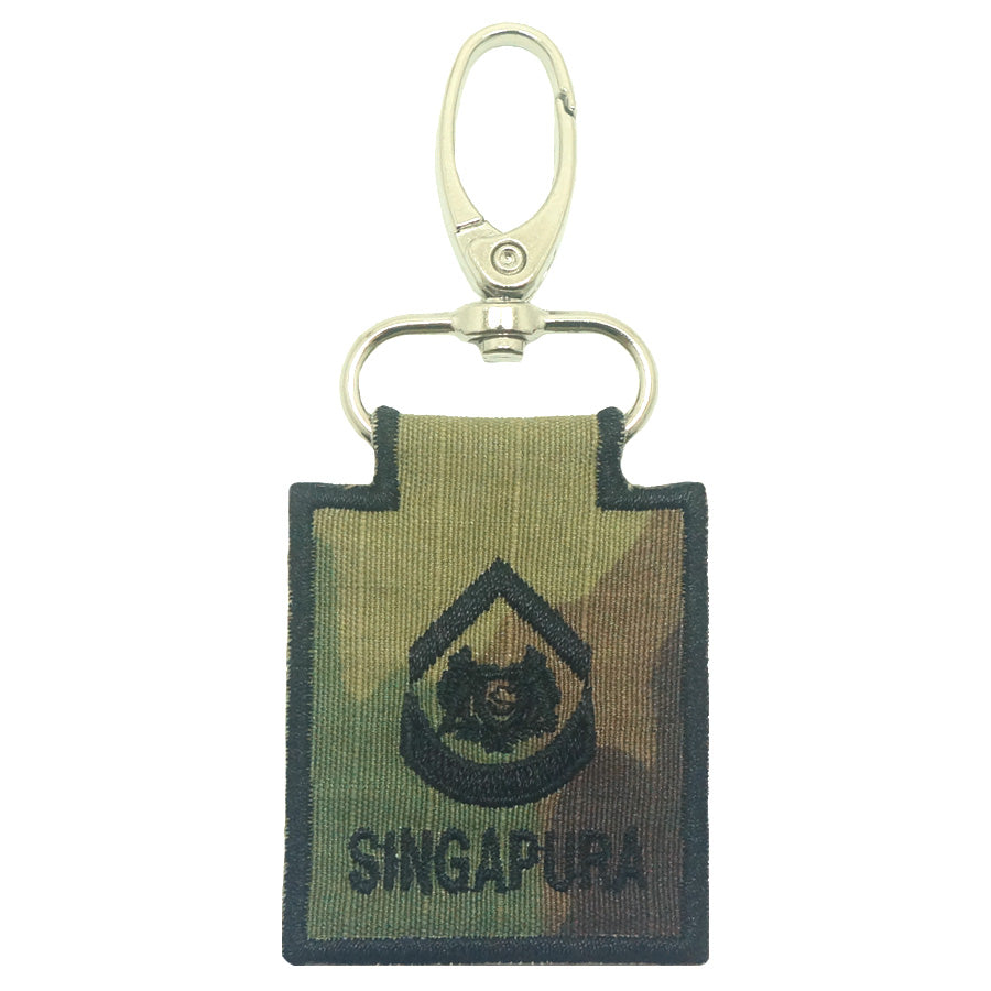 MINI SAF RANK KEYCHAIN - 2WO (MULTICAM)