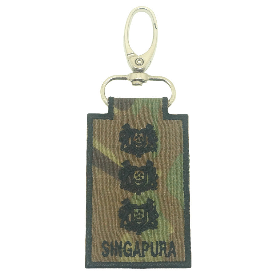 MINI SAF RANK KEYCHAIN - COL (MULTICAM)