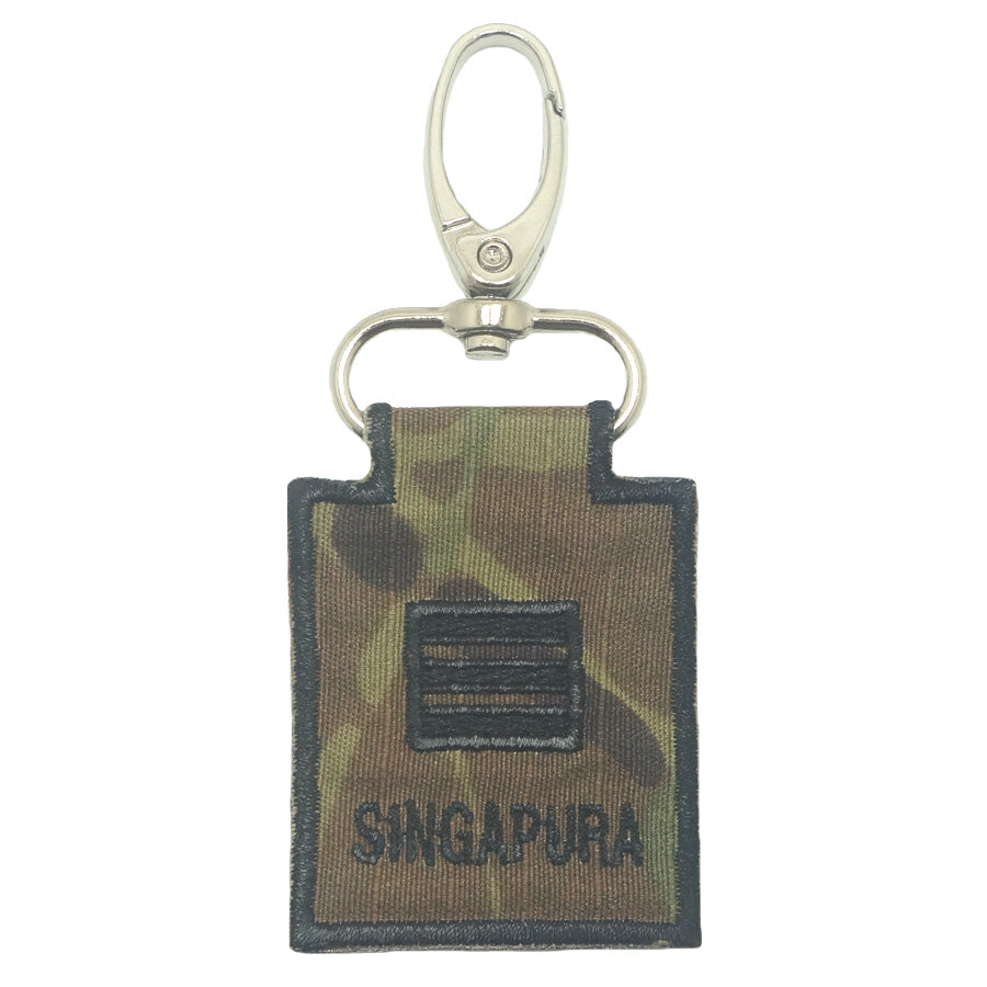 MINI SAF RANK KEYCHAIN - CPT (MULTICAM)
