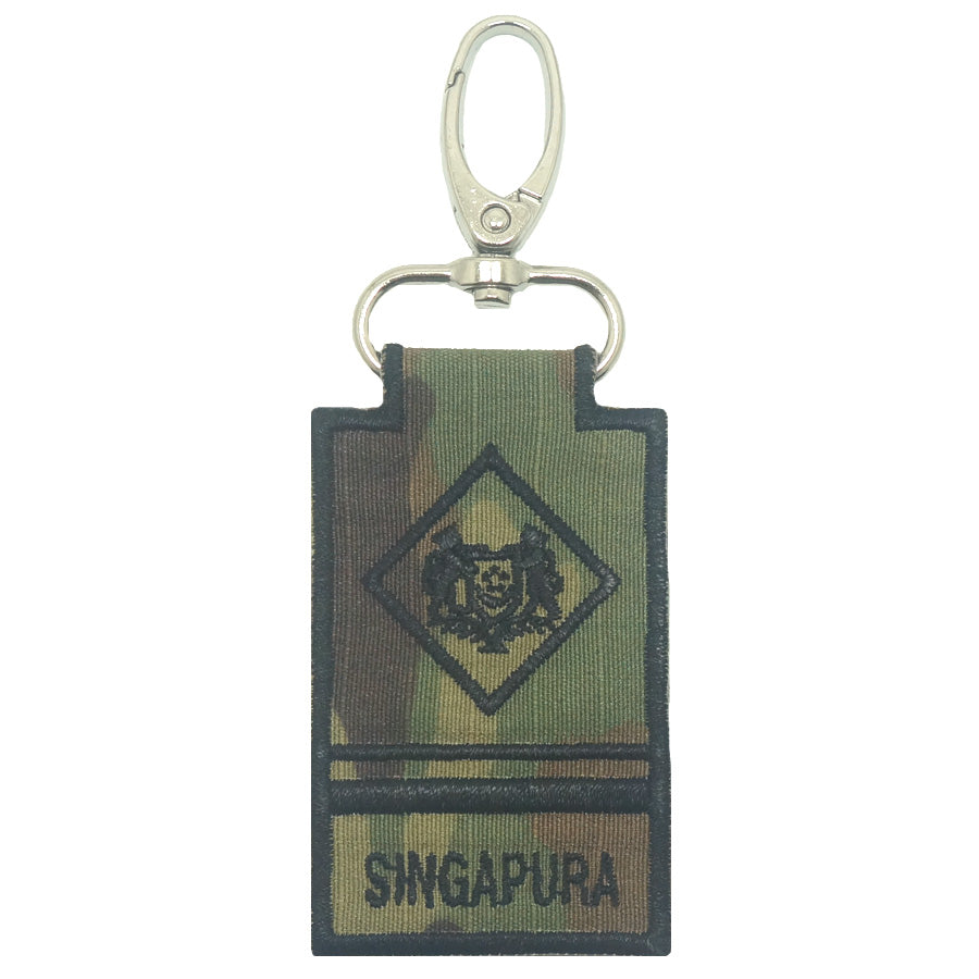 MINI SAF RANK KEYCHAIN - ME4 (MULTICAM)
