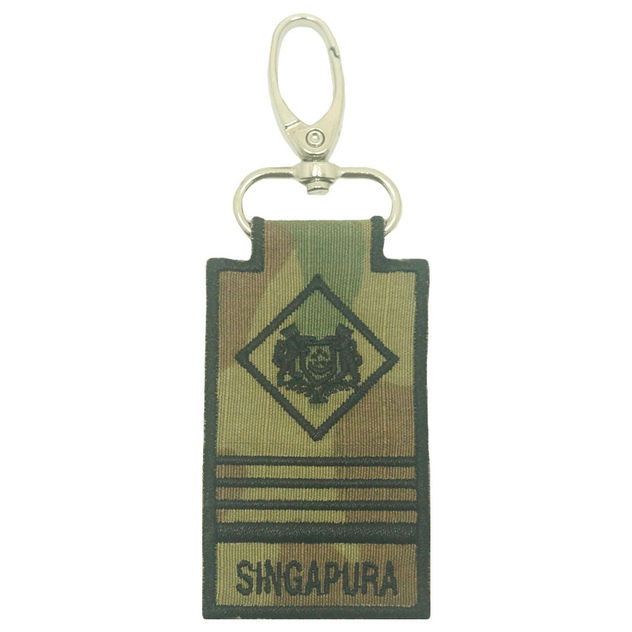 MINI SAF RANK KEYCHAIN - ME6 (MULTICAM)
