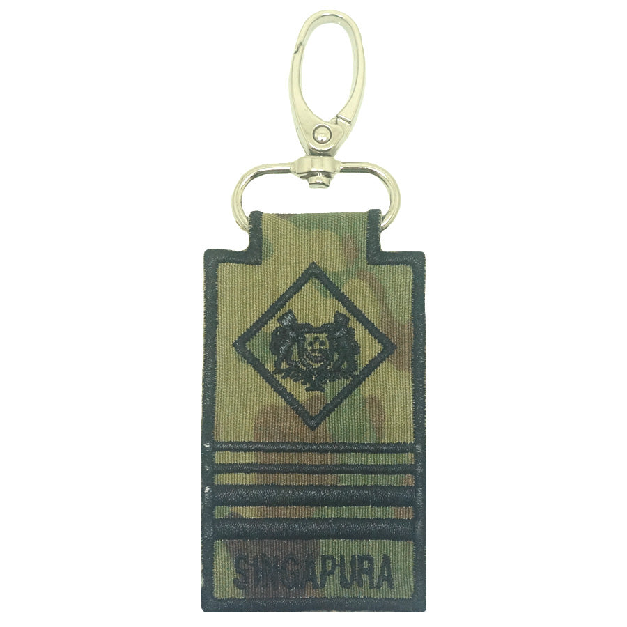 MINI SAF RANK KEYCHAIN - ME8 (MULTICAM)