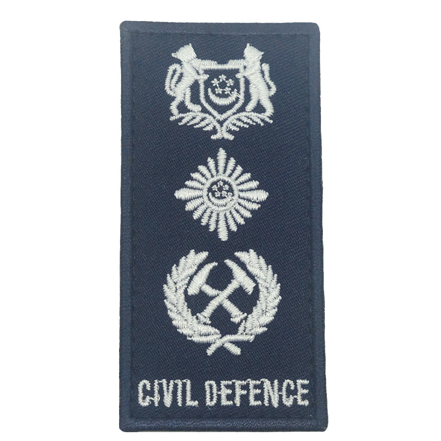 MINI SCDF RANK PATCH - COMMISSIONER (COMR)