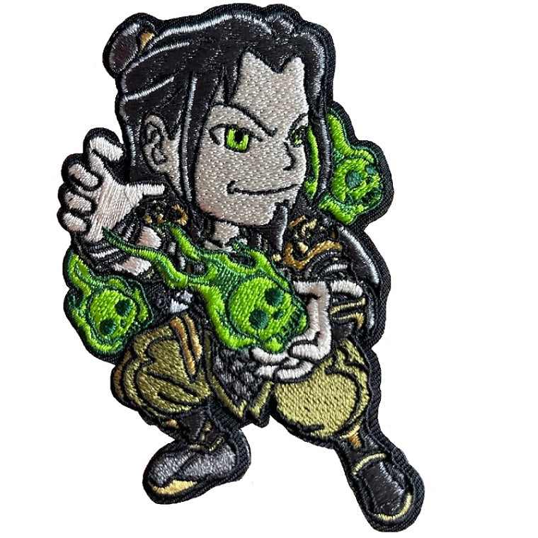 MK FIGHTER #2 - SHAPESHIFTER - EMBORIDERY PATCH