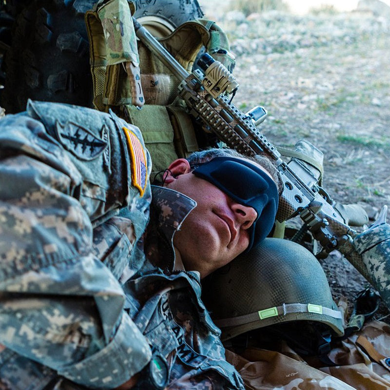 GEAR AID SLEEP MASK - BLACK