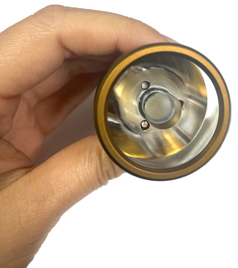 SPERAS M4 MINI RECHARGEABLE FLASHLIGHT 1320 LUMENS 652M THROW, 1 x 18350 BATTERY