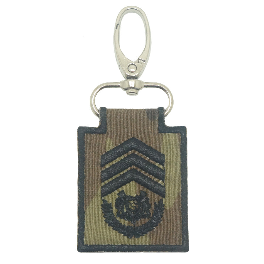 MINI SPF RANK KEYCHAIN (MUTLICAM) - SENIOR STATION INSPECTOR (SSI)