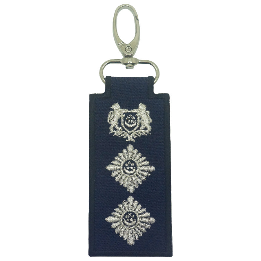 MINI SPF RANK KEYCHAIN - SUPERINTENDENT OF POLICE (SUP)