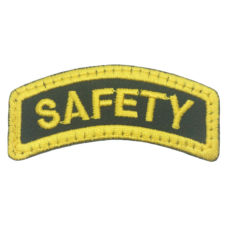 SAFETY TAB - BLACK YELLOW