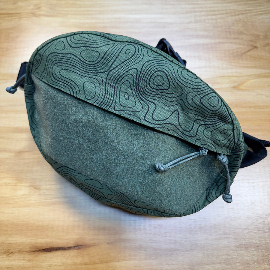 HGS PREMIUM TACTICAL FANNY PACK - 8L (GREEN TERRAIN)