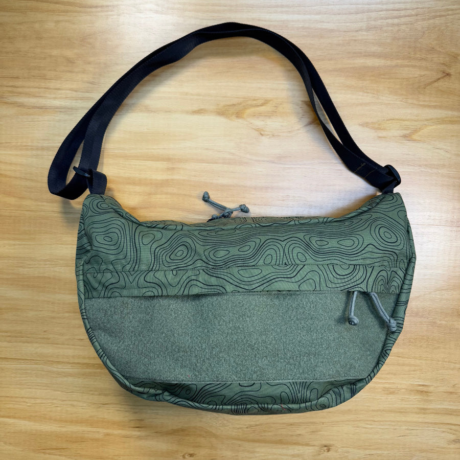 HGS TACTICAL SATCHEL BAG - 10L (GREEN TERRAIN)