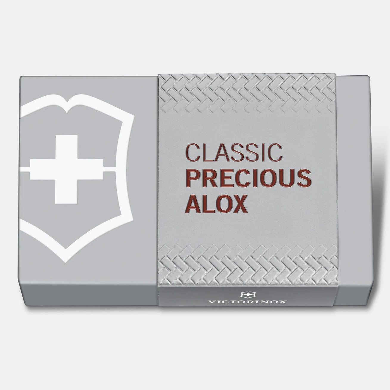VICTORINOX CLASSIC PRECIOUS ALOX 58MM WITH GIFT BOX - HAZEL BROWN