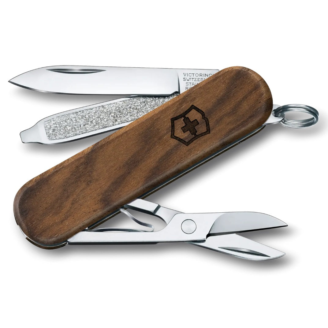 VICTORINOX CLASSIC SD 58MM - WALNUT WOOD