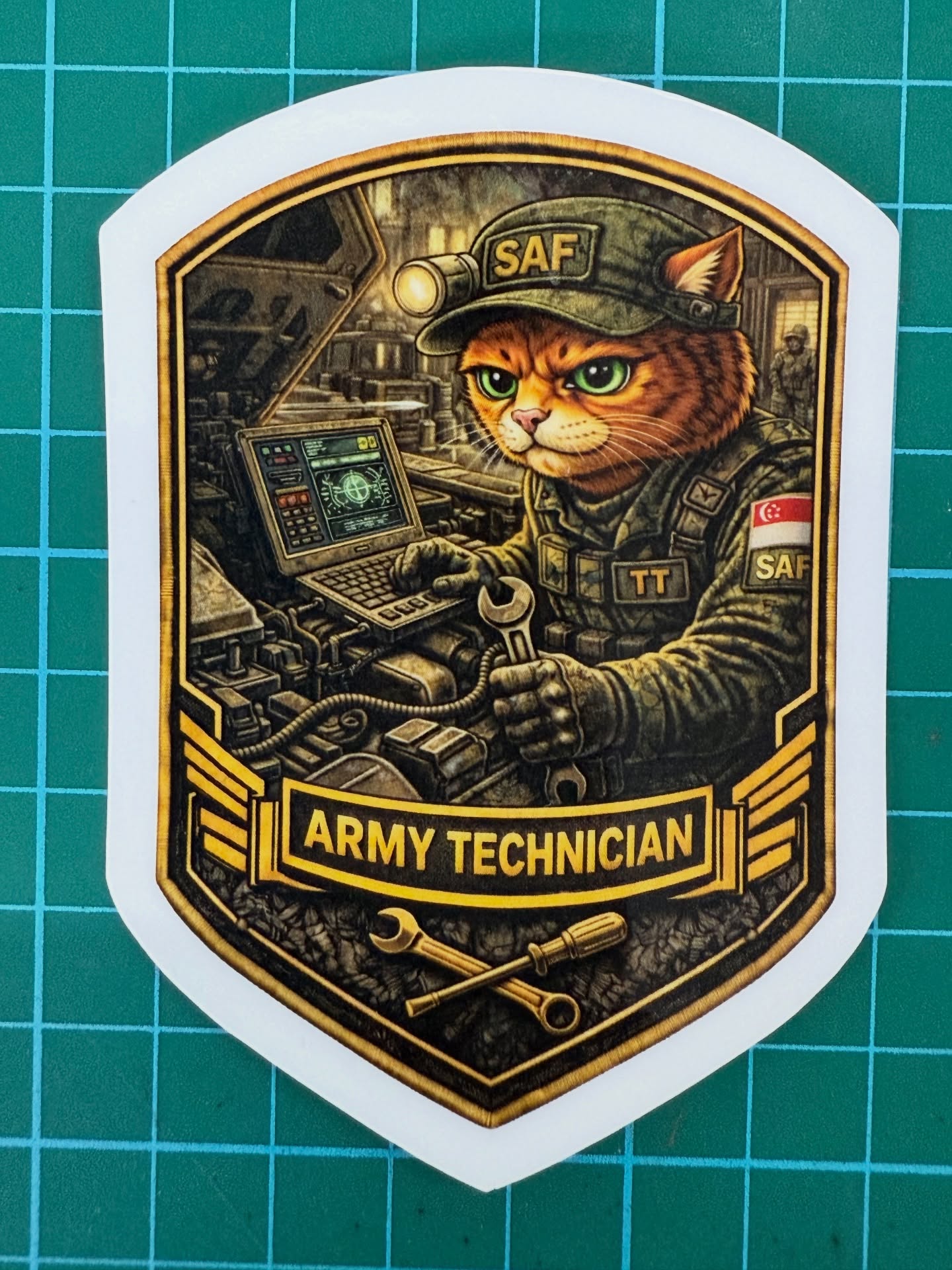 Tactical Titan Outdoor Stickers: Commandos, Naval Divers & Pilot Editions