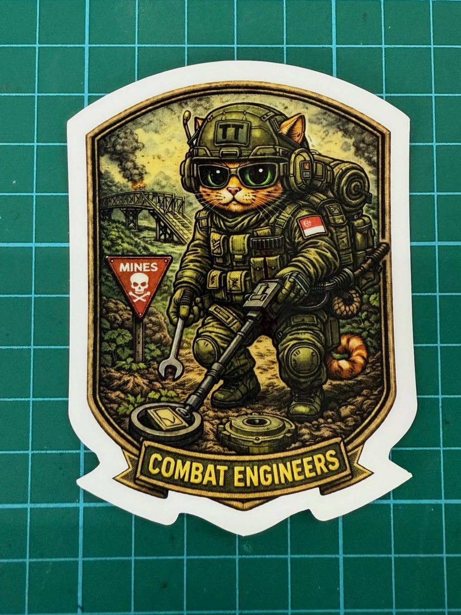 Tactical Titan Outdoor Stickers: Commandos, Naval Divers & Pilot Editions