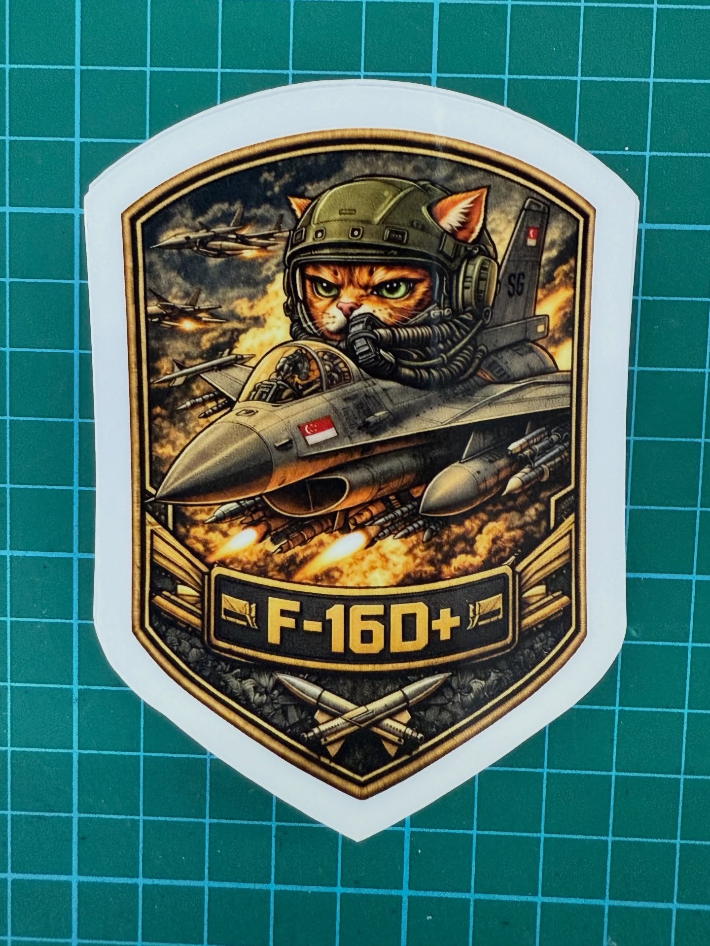 Tactical Titan Outdoor Stickers: Commandos, Naval Divers & Pilot Editions