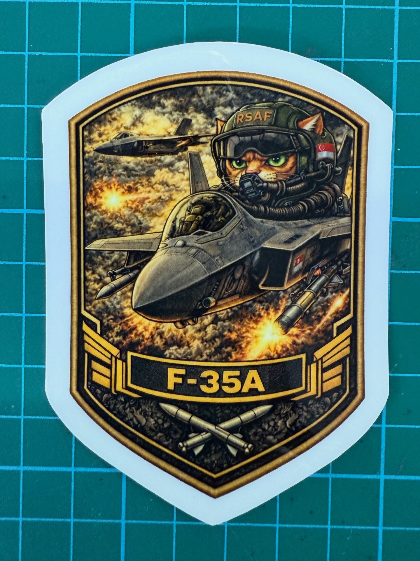 Tactical Titan Outdoor Stickers: Commandos, Naval Divers & Pilot Editions