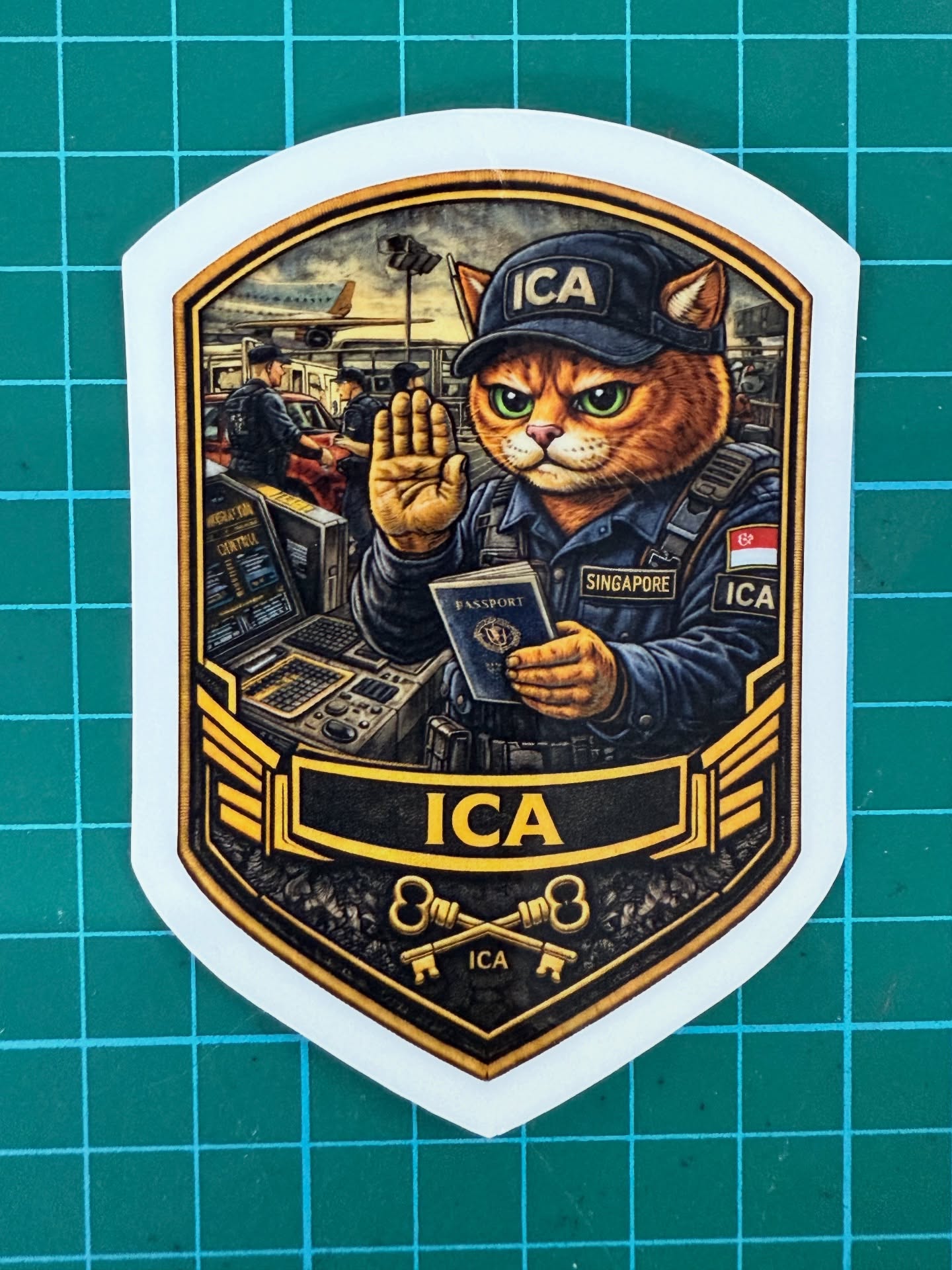 Tactical Titan Outdoor Stickers: Commandos, Naval Divers & Pilot Editions