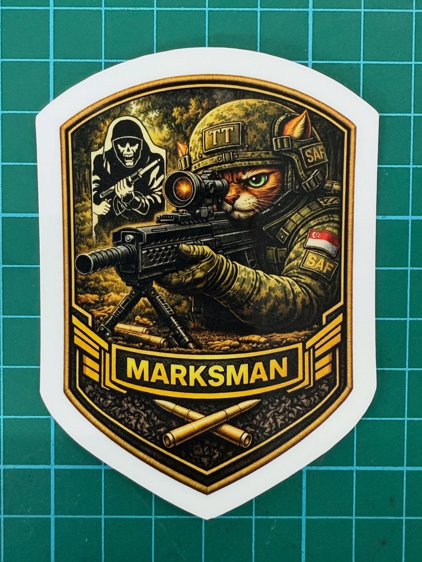 Tactical Titan Outdoor Stickers: Commandos, Naval Divers & Pilot Editions