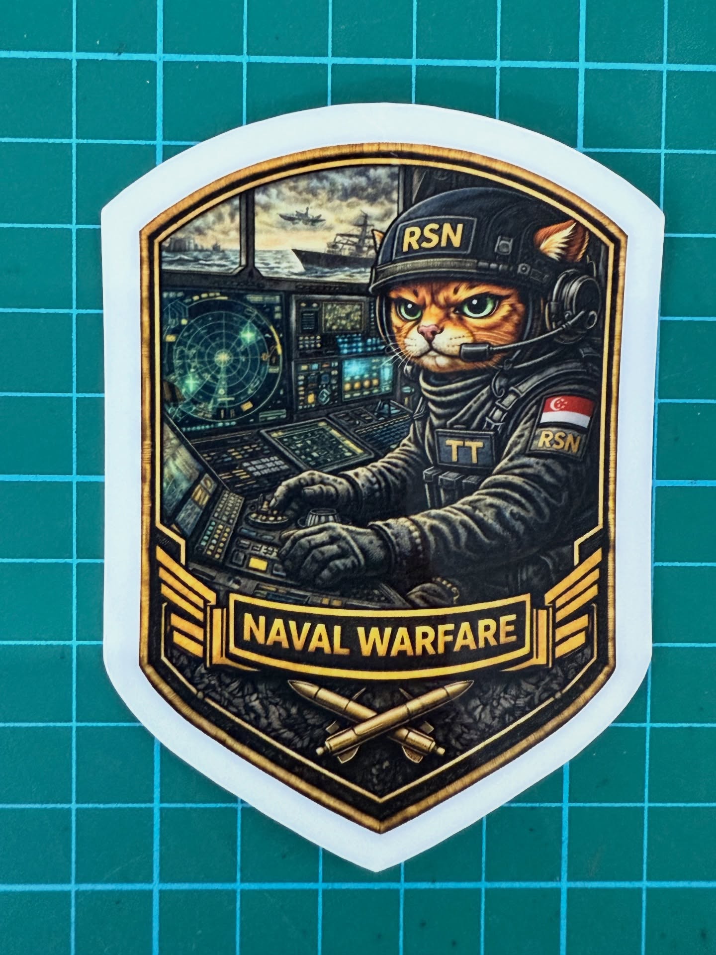 Tactical Titan Outdoor Stickers: Commandos, Naval Divers & Pilot Editions