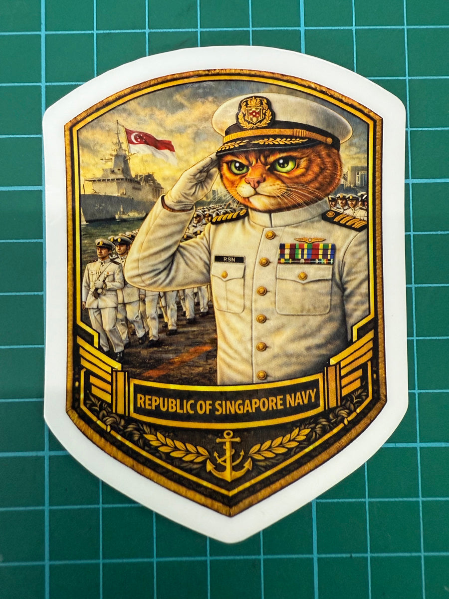 Tactical Titan Outdoor Stickers: Commandos, Naval Divers & Pilot Editions