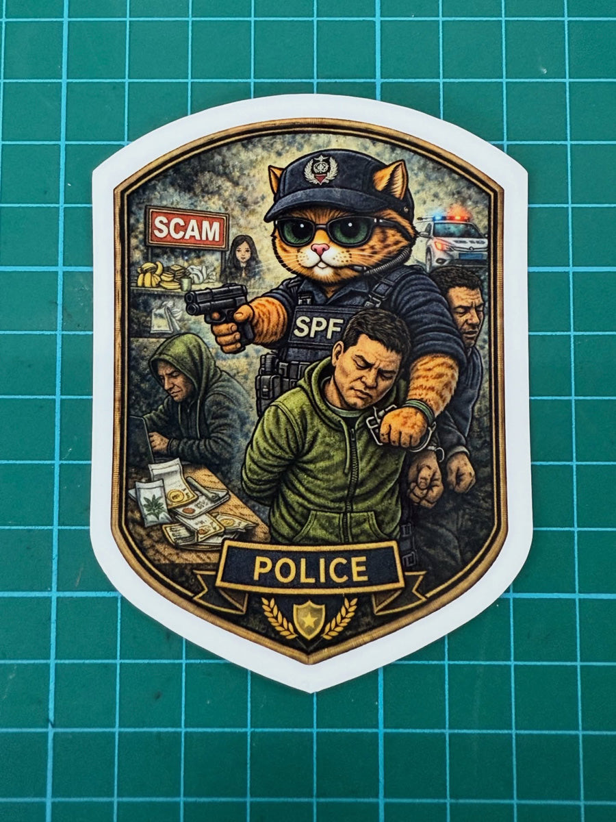 Tactical Titan Outdoor Stickers: Commandos, Naval Divers & Pilot Editions