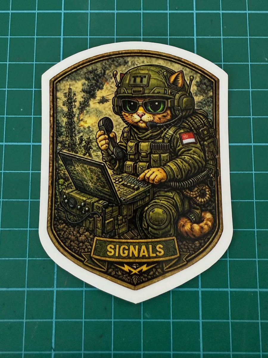 Tactical Titan Outdoor Stickers: Commandos, Naval Divers & Pilot Editions