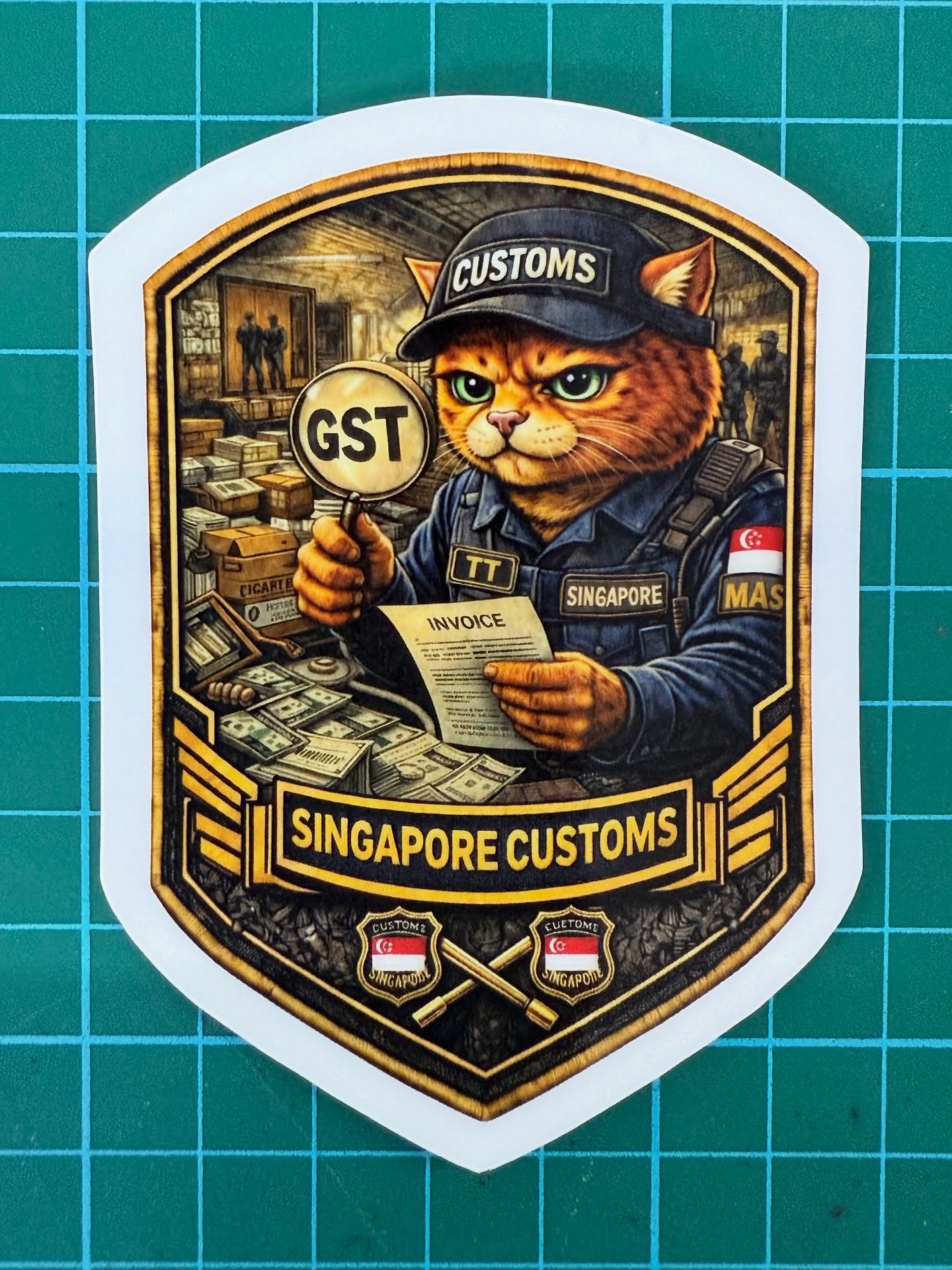 Tactical Titan Outdoor Stickers: Commandos, Naval Divers & Pilot Editions