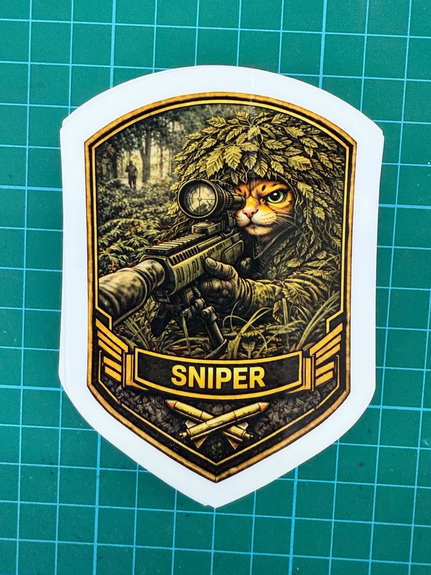 Tactical Titan Outdoor Stickers: Commandos, Naval Divers & Pilot Editions