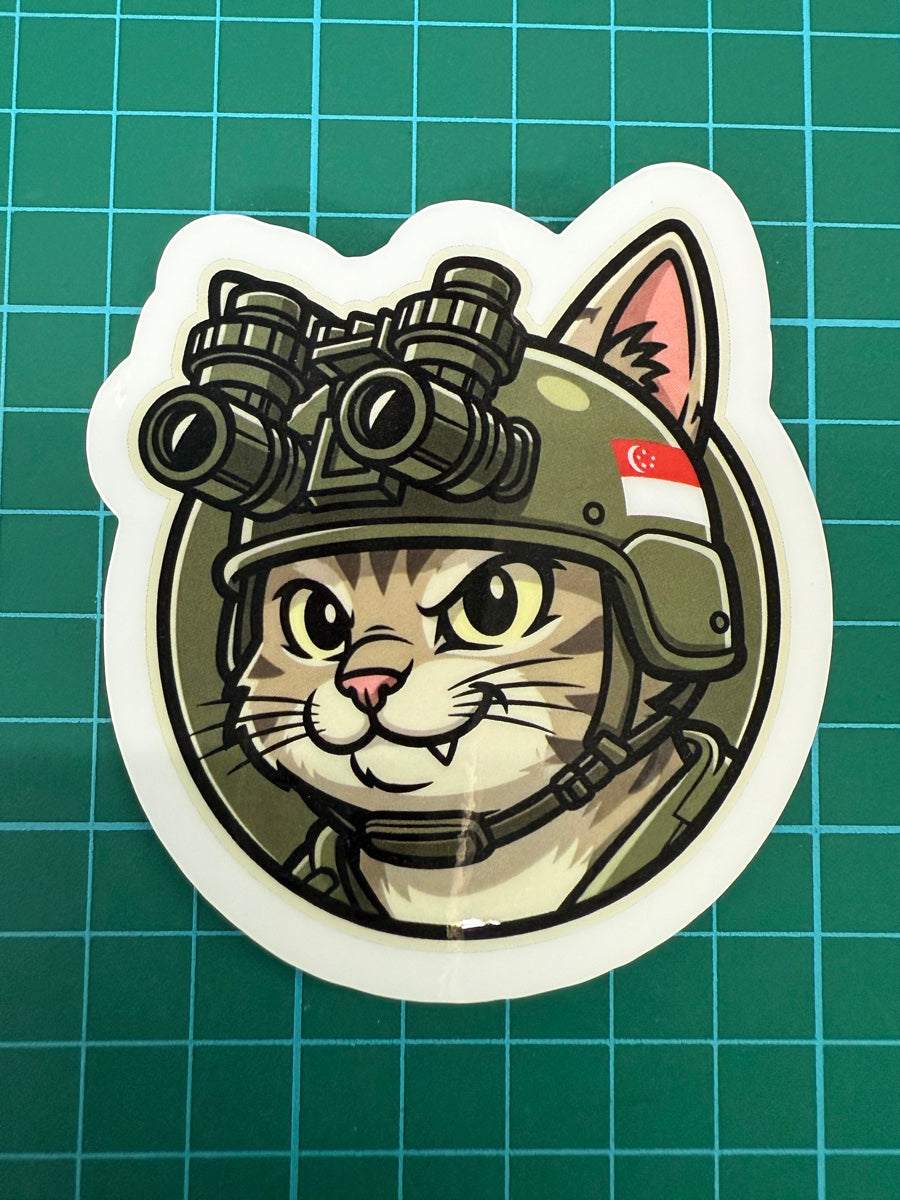 Tactical Titan Outdoor Stickers: Commandos, Naval Divers & Pilot Editions