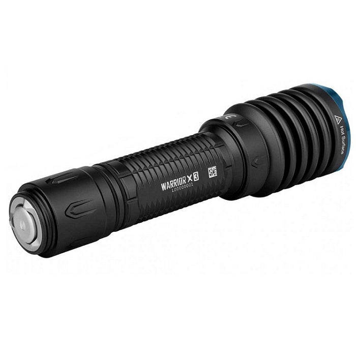 OLIGHT WARRIOR X 3 RECHARGEBALE TACTICAL LED FLASHLIGHT - 2500 LUMENS - INCLUDES 1 X 21 700 - BLACK