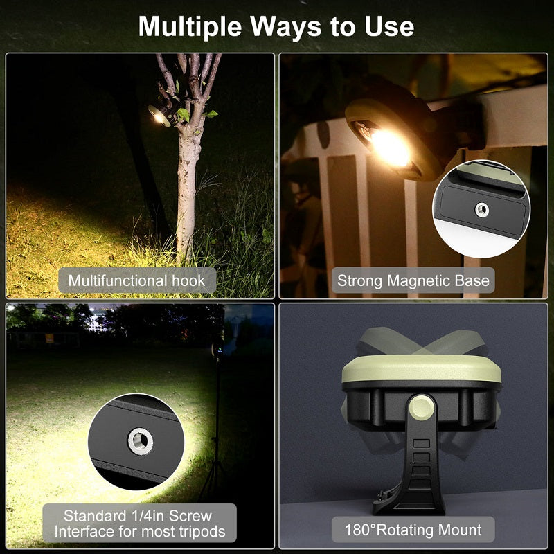 KLARUS WL3 13500MAH CAMPING LIGHT RECHARGEABLE WORK LIGHT - DESERT TAN