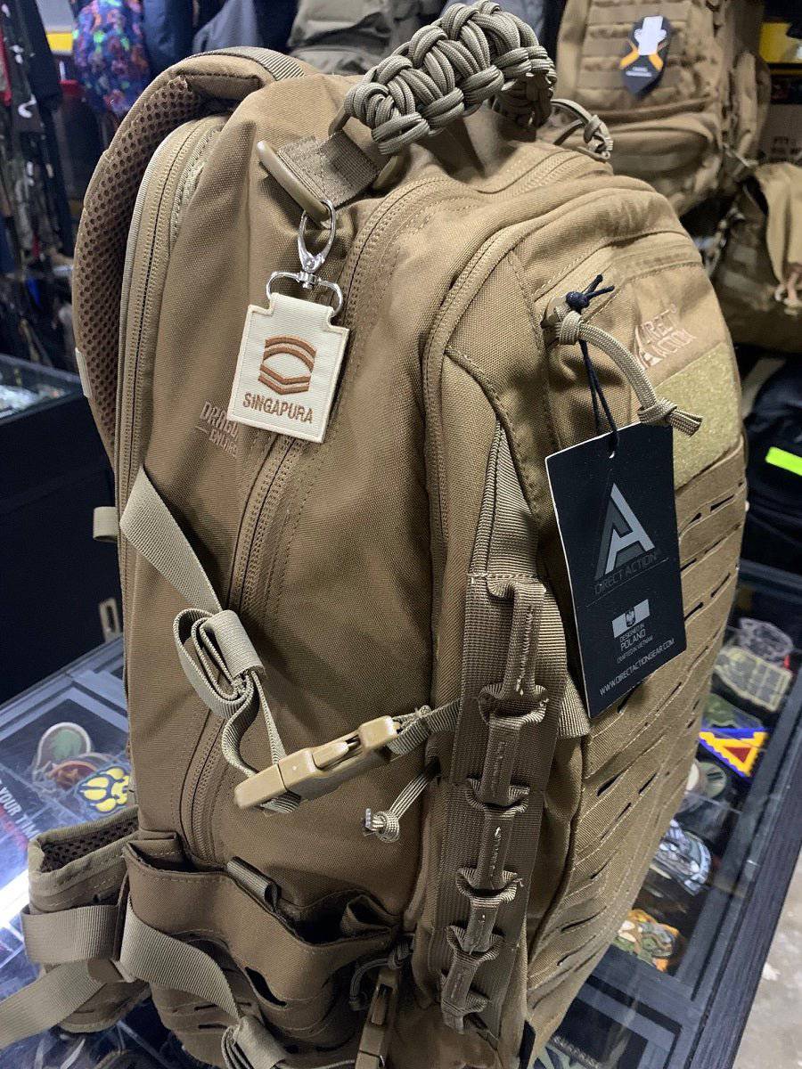 MINI SPF RANK KEYCHAIN (KHAKI) - INSPECTOR (INSP)