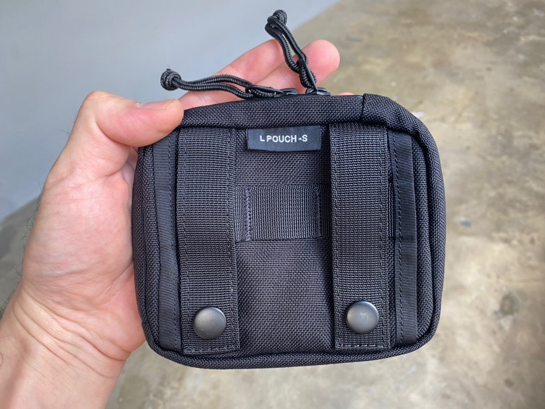 TERG L-POUCH SIZE S - ALMOST BLACK