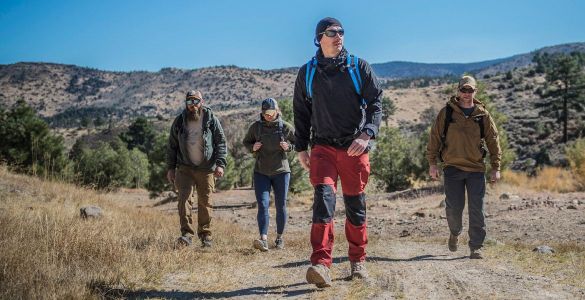 HELIKON-TEX OUTDOOR TACTICAL PANTS - TAIGA GREEN