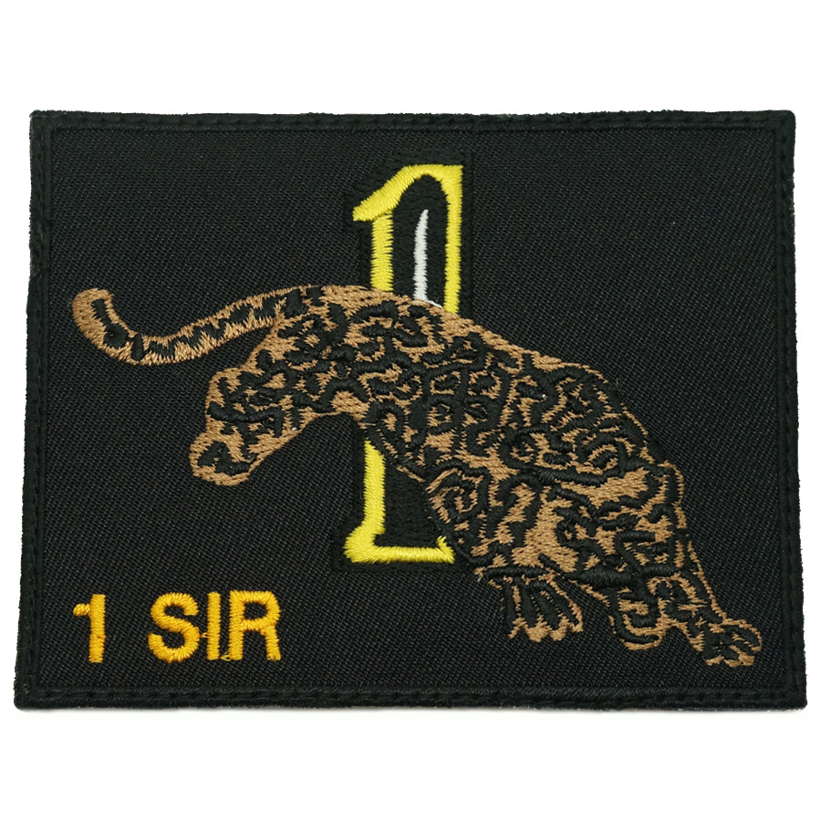 1 SIR LOGO PATCH - BLACK