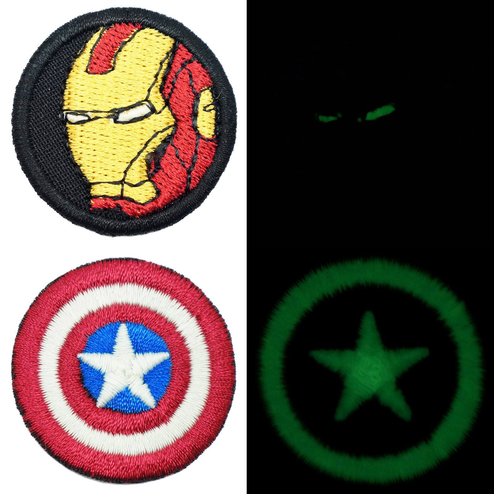 MINI SHIELD PATCH - GLOW IN THE DARK