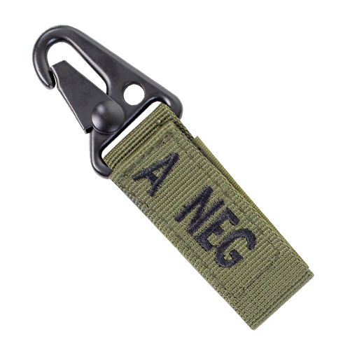 CONDOR BLOOD TYPE KEY CHAIN - OD