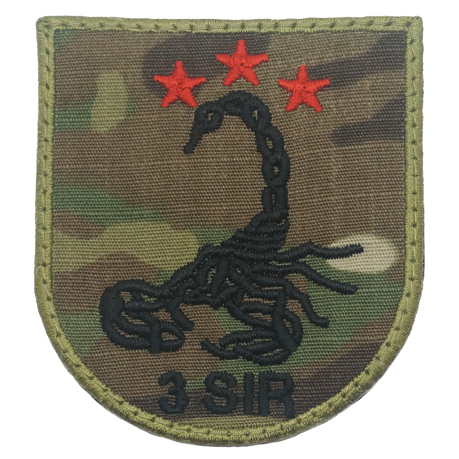 3 SIR LOGO PATCH - MULTICAM